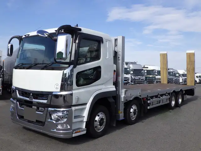 三菱 スーパーグレート 大型 車両重機運搬 ラジコン ウインチ の中古トラック【車両No.180843】