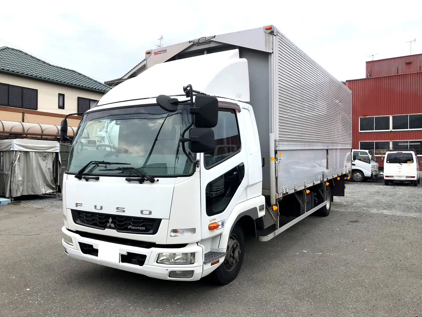三菱 ファイター 中型/増トン ウイング ベッド TKG-FK61F の中古トラック【車両No.180942】