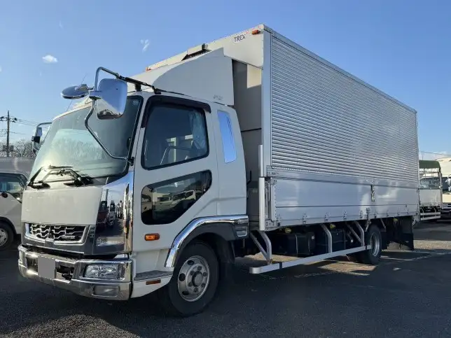 三菱 ファイター 中型/増トン ウイング ベッド 2KG-FK61F の中古トラック【車両No.180968】