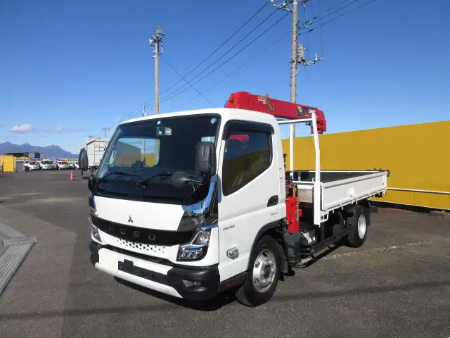 三菱 キャンター 小型 クレーン付 4段 ラジコン の中古トラック【車両No.180932】
