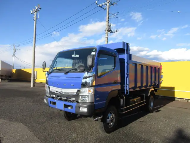 三菱 キャンター 小型 ダンプ 土砂禁 ステンレス張り の中古トラック【車両No.180948】