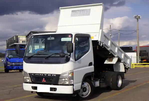三菱 キャンター 小型 ダンプ 強化 PA-FE71BBD の中古トラック【車両No.181203】