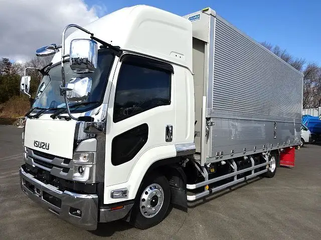 いすゞ フォワード 中型/増トン ウイング エアサス ベッド の中古トラック【車両No.181101】
