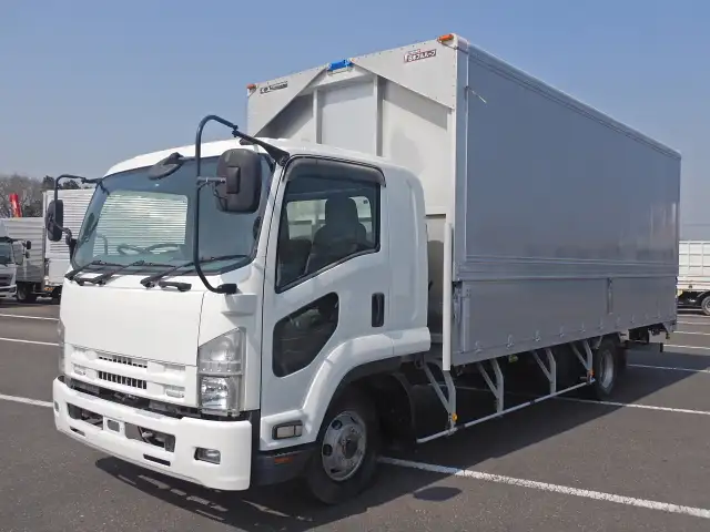 いすゞ フォワード 中型/増トン ウイング エアサス ベッド の中古トラック【車両No.181218】