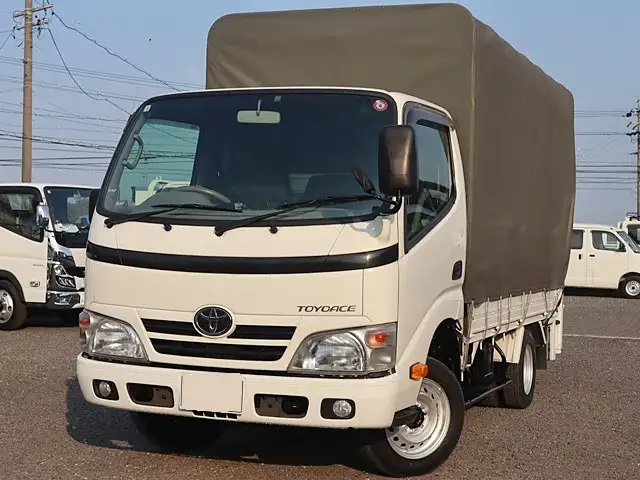 トヨタ トヨエース 小型 平ボディ 幌 パワーゲート の中古トラック【車両No.181246】