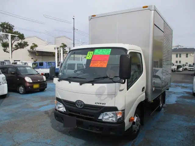 トヨタ ダイナ 小型 アルミバン サイドドア TPG-XZC605 の中古トラック【車両No.181227】