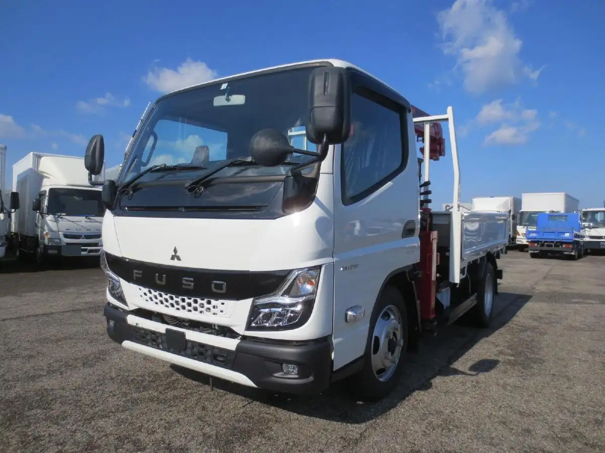 三菱 キャンター 小型 クレーン付 4段 ラジコン の中古トラック【車両No.181298】