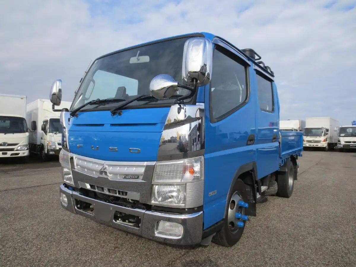 三菱 キャンター 小型 平ボディ Wキャブ TPG-FBA20 の中古トラック【車両No.181270】