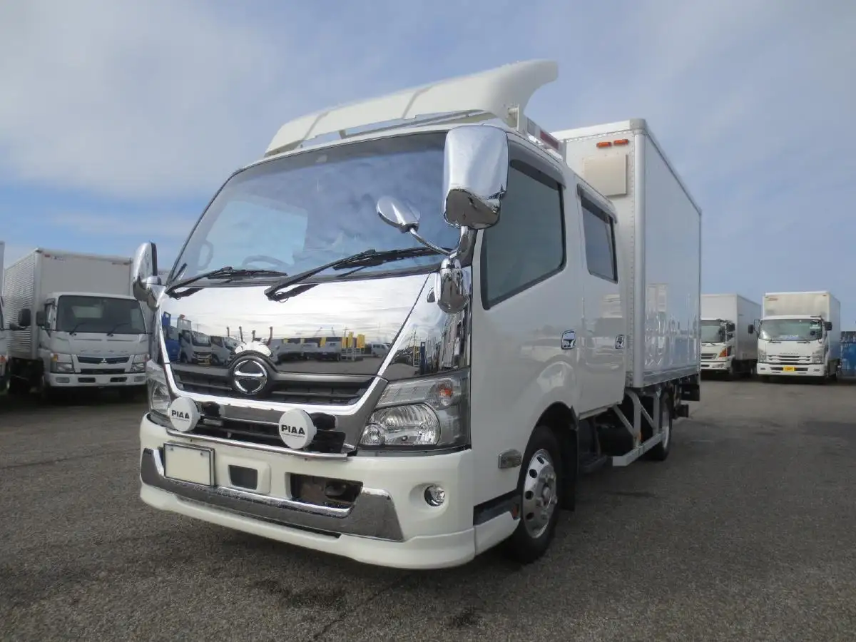 日野 デュトロ 小型 アルミバン Wキャブ パワーゲート の中古トラック【車両No.181300】