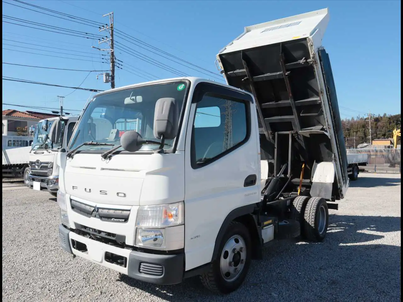 三菱 キャンター 小型 ダンプ 強化 コボレーン の中古トラック【車両No.181371】