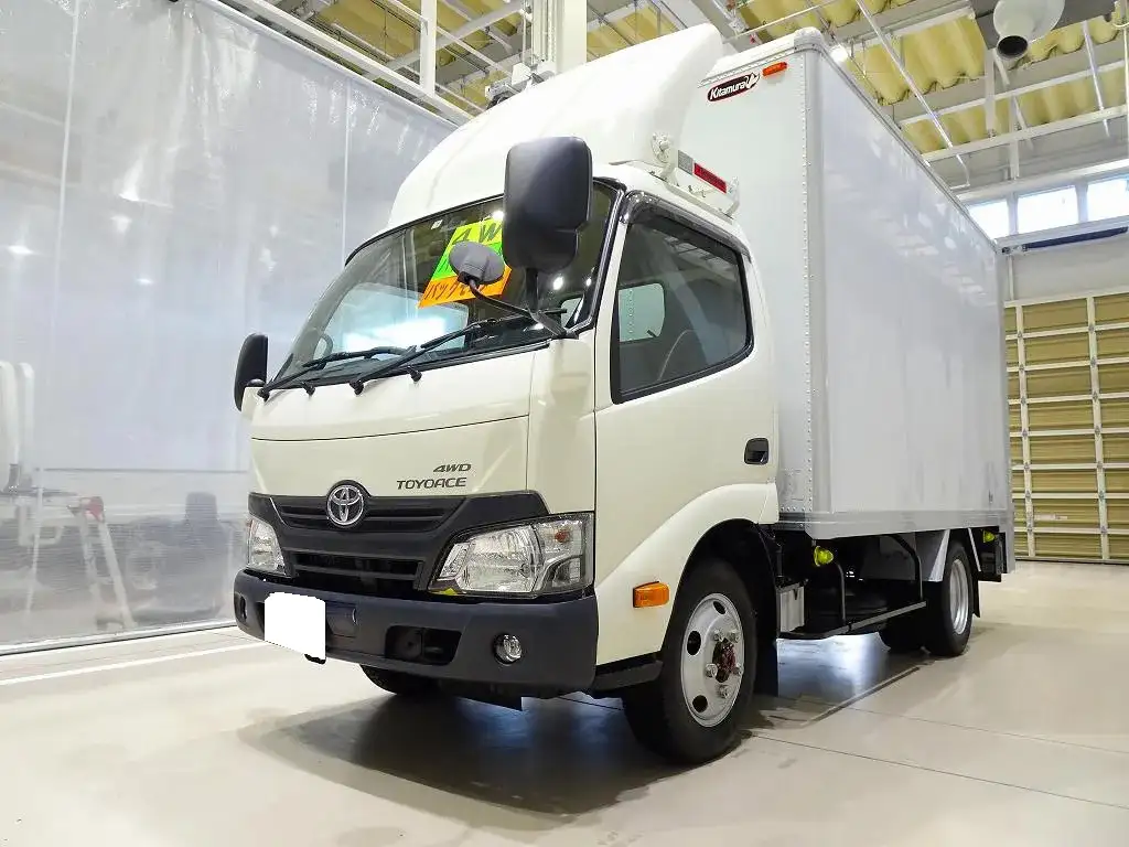 トヨタ トヨエース 小型 アルミバン パワーゲート 床鉄板 の中古トラック【車両No.181430】