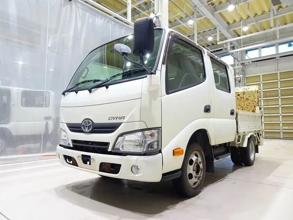 トヨタ ダイナ 小型 平ボディ Wキャブ パワーゲート の中古トラック【車両No.181433】
