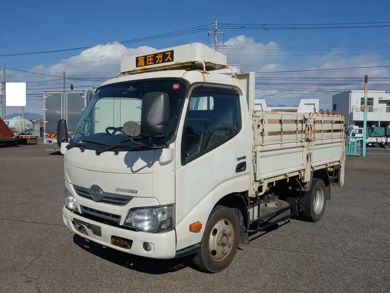 日野 デュトロ 小型 平ボディ パワーゲート 床鉄板 の中古トラック【車両No.181500】