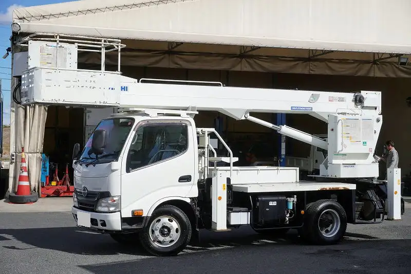 日野 デュトロ 小型 高所・建柱車 高所作業車 TKG-XZU640F の中古トラック【車両No.181515】