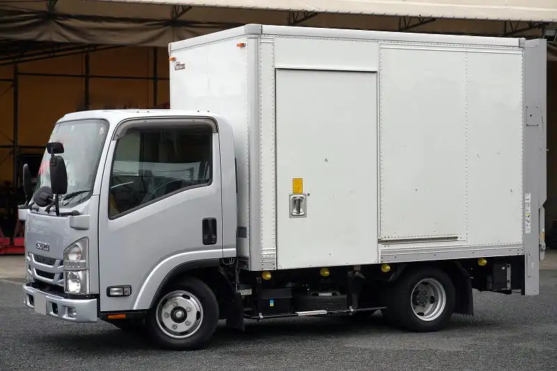 いすゞ エルフ 小型 アルミバン パワーゲート サイドドア の中古トラック【車両No.181524】