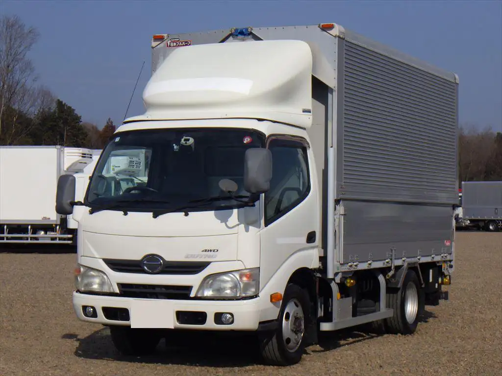 日野 デュトロ 小型 ウイング パワーゲート TKG-XZU685M の中古トラック【車両No.181581】