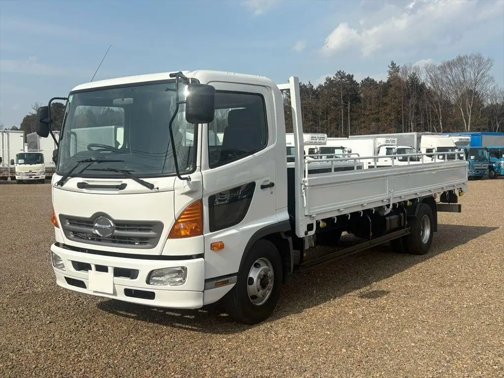 日野 レンジャー 中型/増トン 平ボディ TKG-FC9JKAP H29 の中古トラック【車両No.181573】