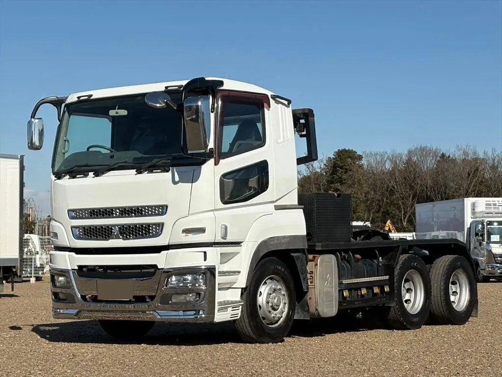 三菱 スーパーグレート 大型 トラクター 2デフ ベッド の中古トラック【車両No.181380】