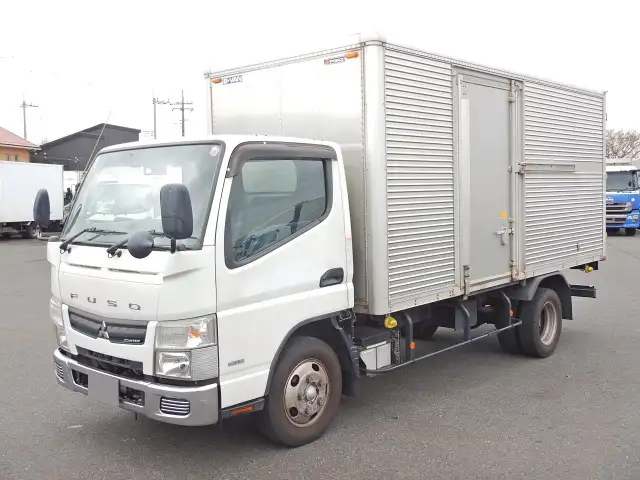 三菱 キャンター 小型 アルミバン サイドドア TKG-FEA50 の中古トラック【車両No.181591】