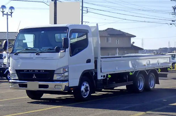 三菱 キャンター 小型 平ボディ エアサス PDG-FF83DY の中古トラック【車両No.181665】