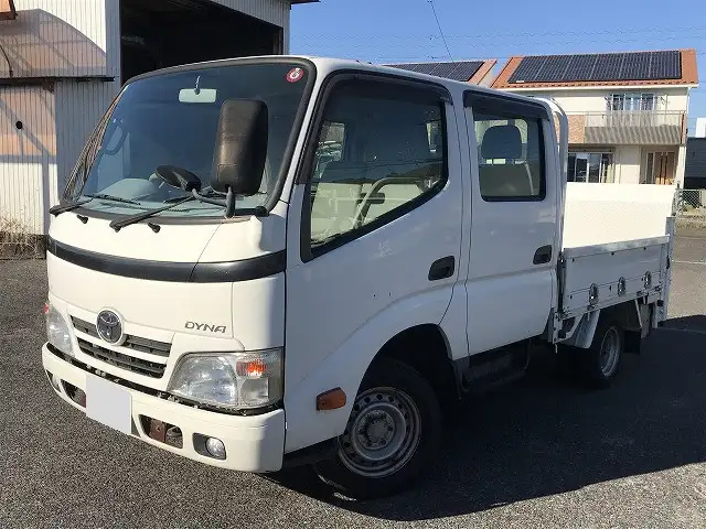 トヨタ ダイナ 小型 平ボディ Wキャブ パワーゲート の中古トラック【車両No.181634】