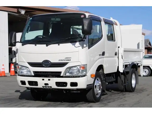 日野 デュトロ 小型 平ボディ Wキャブ パワーゲート の中古トラック【車両No.181607】