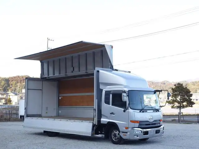 日産UD コンドル 中型/増トン ウイング エアサス ベッド の中古トラック【車両No.181702】