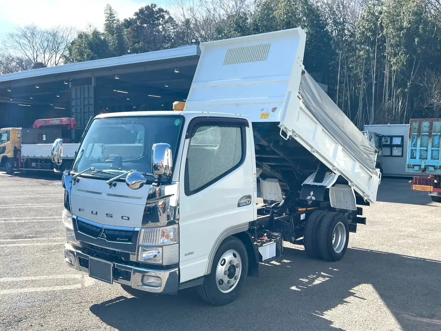 三菱 キャンター 小型 ダンプ 強化 コボレーン の中古トラック【車両No.181698】