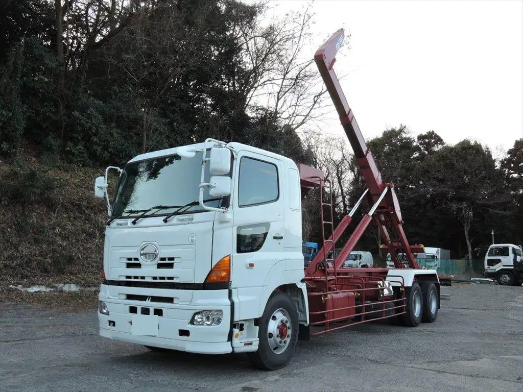 日野 プロフィア 大型 アームロール ツインホイスト ベッド の中古トラック【車両No.181826】