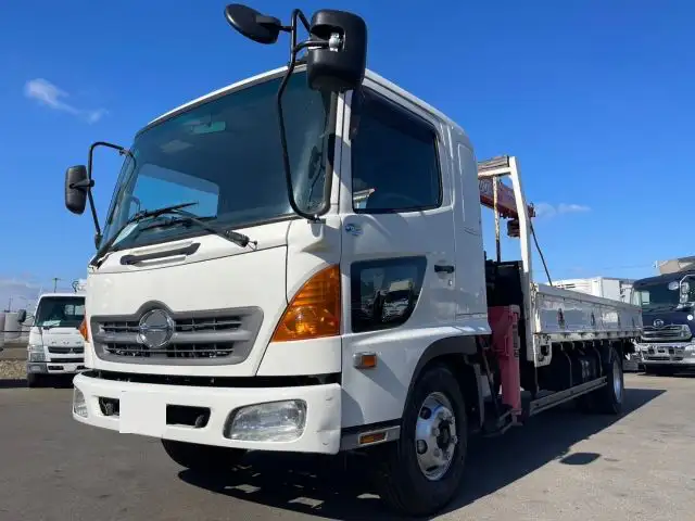 日野 レンジャー 中型/増トン クレーン付 4段 ラジコン の中古トラック【車両No.181721】