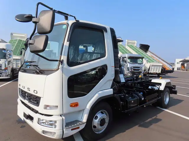 三菱 ファイター 中型/増トン アームロール ツインホイスト 2KG-FK72F の中古トラック【車両No.181605】