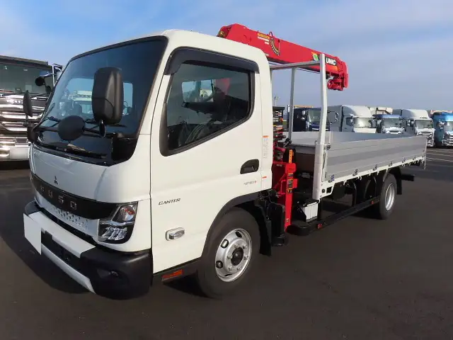 三菱 キャンター 小型 クレーン付 4段 ラジコン の中古トラック【車両No.181632】