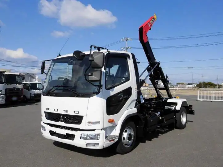 三菱 ファイター 中型/増トン アームロール ツインホイスト 2KG-FK72F の中古トラック【車両No.182012】