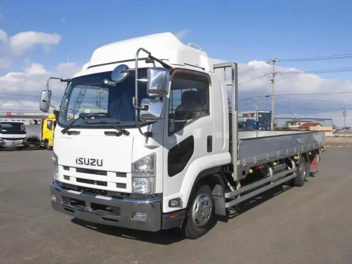 いすゞ フォワード 中型/増トン 平ボディ アルミブロック ベッド の中古トラック【車両No.182003】
