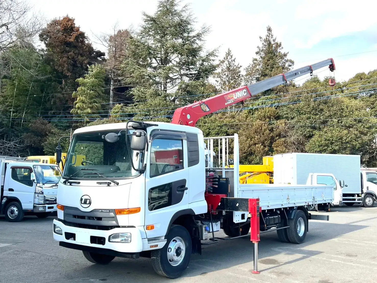 日産UD コンドル 中型/増トン クレーン付 4段 ラジコン の中古トラック【車両No.182086】