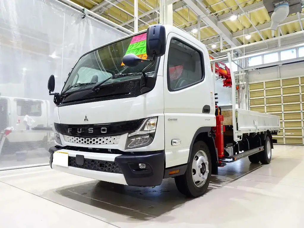 三菱 キャンター 小型 クレーン付 5段 ラジコン の中古トラック【車両No.182270】