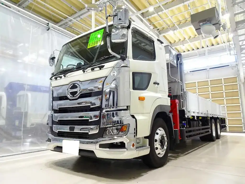 日野 プロフィア 大型 クレーン付 アルミブロック エアサス の中古トラック【車両No.182272】