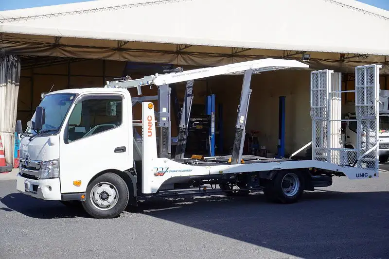 日野 デュトロ 小型 車両重機運搬 ラジコン ウインチ の中古トラック【車両No.182334】