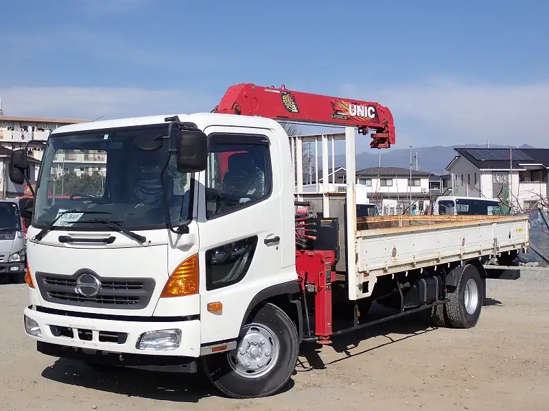 日野 レンジャー 中型/増トン クレーン付 4段 ラジコン の中古トラック【車両No.182360】
