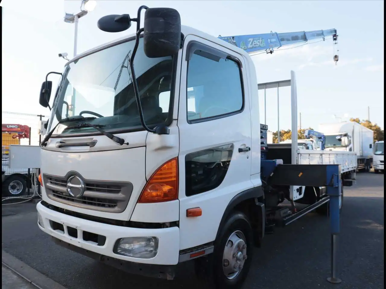 日野 レンジャー 中型/増トン クレーン付 4段 ラジコン の中古トラック【車両No.182366】