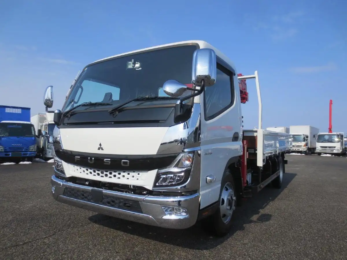 三菱 キャンター 小型 クレーン付 6段 ラジコン の中古トラック【車両No.182182】