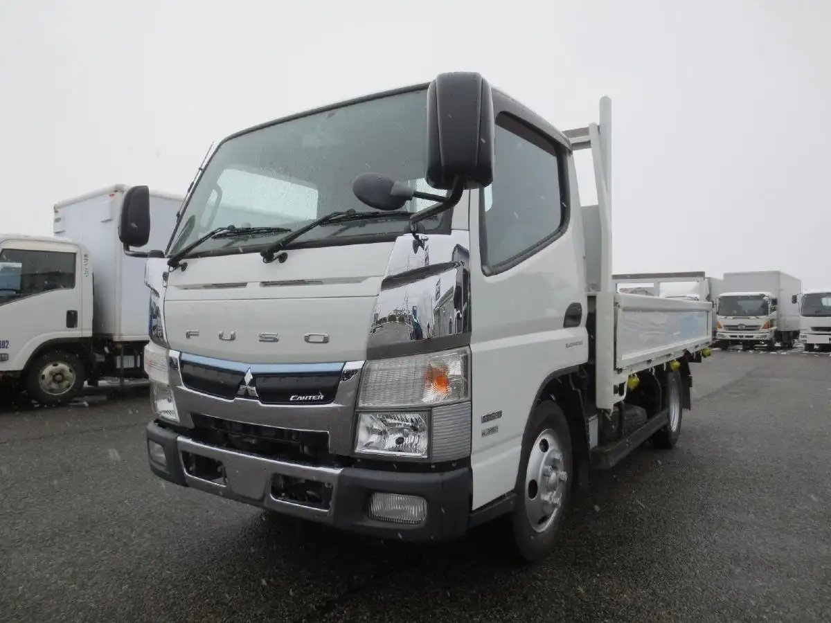 三菱 キャンター 小型 平ボディ 床鉄板 カスタム の中古トラック【車両No.182190】
