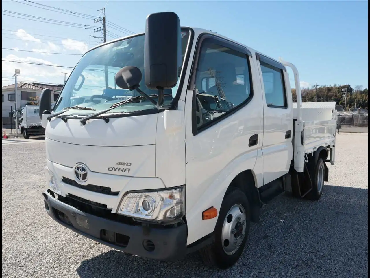 トヨタ ダイナ 小型 平ボディ Wキャブ パワーゲート の中古トラック【車両No.182379】