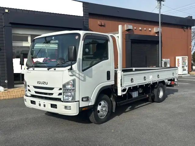いすゞ エルフ 小型 平ボディ  H27 の中古トラック【車両No.182385】