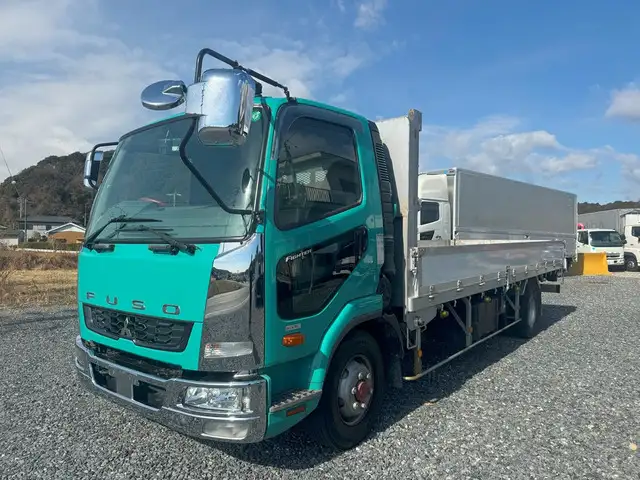 三菱 ファイター 中型/増トン 平ボディ 床鉄板 アルミブロック の中古トラック【車両No.182410】