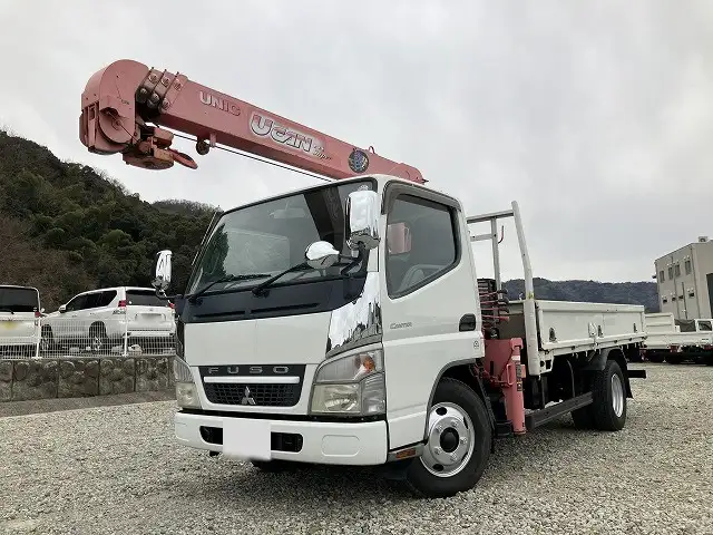三菱 キャンター 小型 クレーン付 4段 ラジコン の中古トラック【車両No.182469】