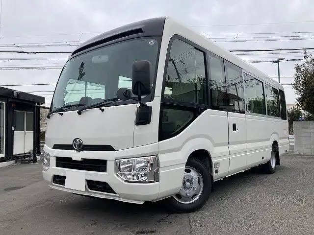 トヨタ コースター 小型 バス マイクロバス SKG-XZB70 の中古トラック【車両No.182435】
