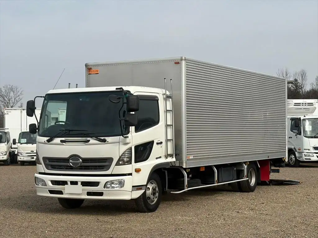 日野 レンジャー 中型/増トン アルミバン パワーゲート エアサス の中古トラック【車両No.182488】