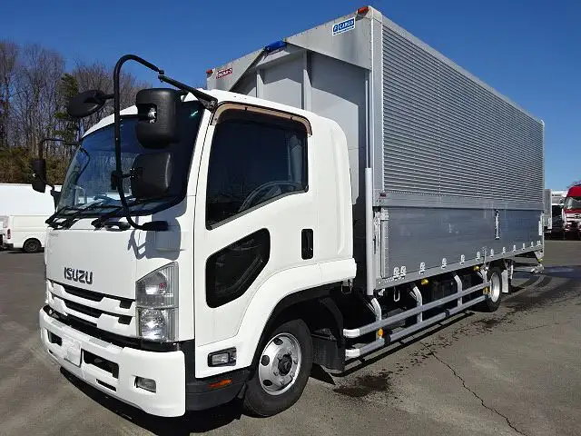 いすゞ フォワード 中型/増トン ウイング パワーゲート ベッド の中古トラック【車両No.182451】