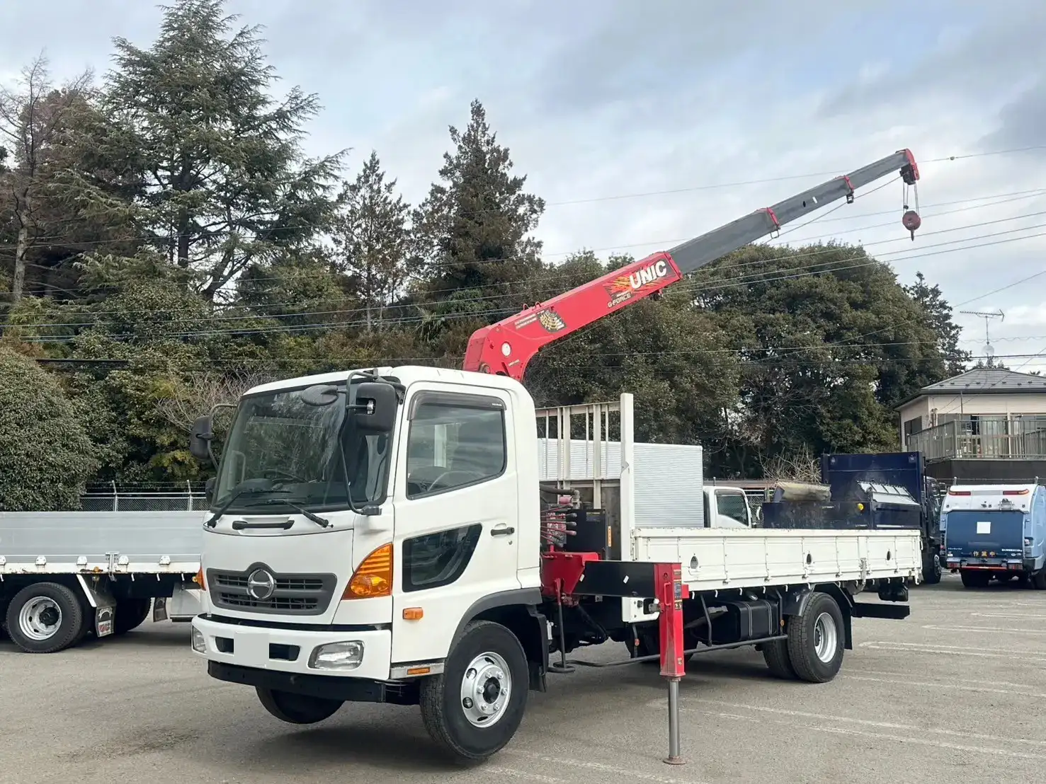 日野 レンジャー 中型/増トン クレーン付 4段 ラジコン の中古トラック【車両No.182522】